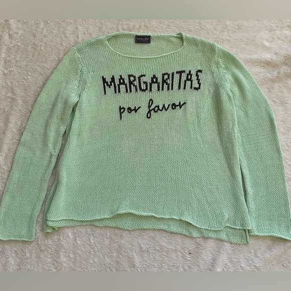 Wooden Ships Margaritas por favor sweater S/M - Picture 3 of 5